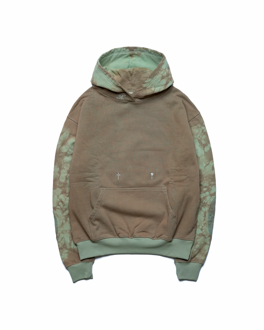 H.C x MoTH DYED HOODIE [2] size 3