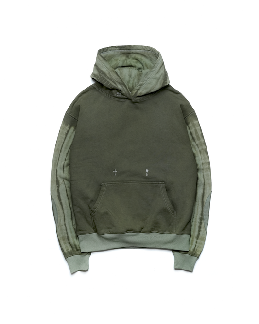 H.C x MoTH DYED HOODIE [5] size 3