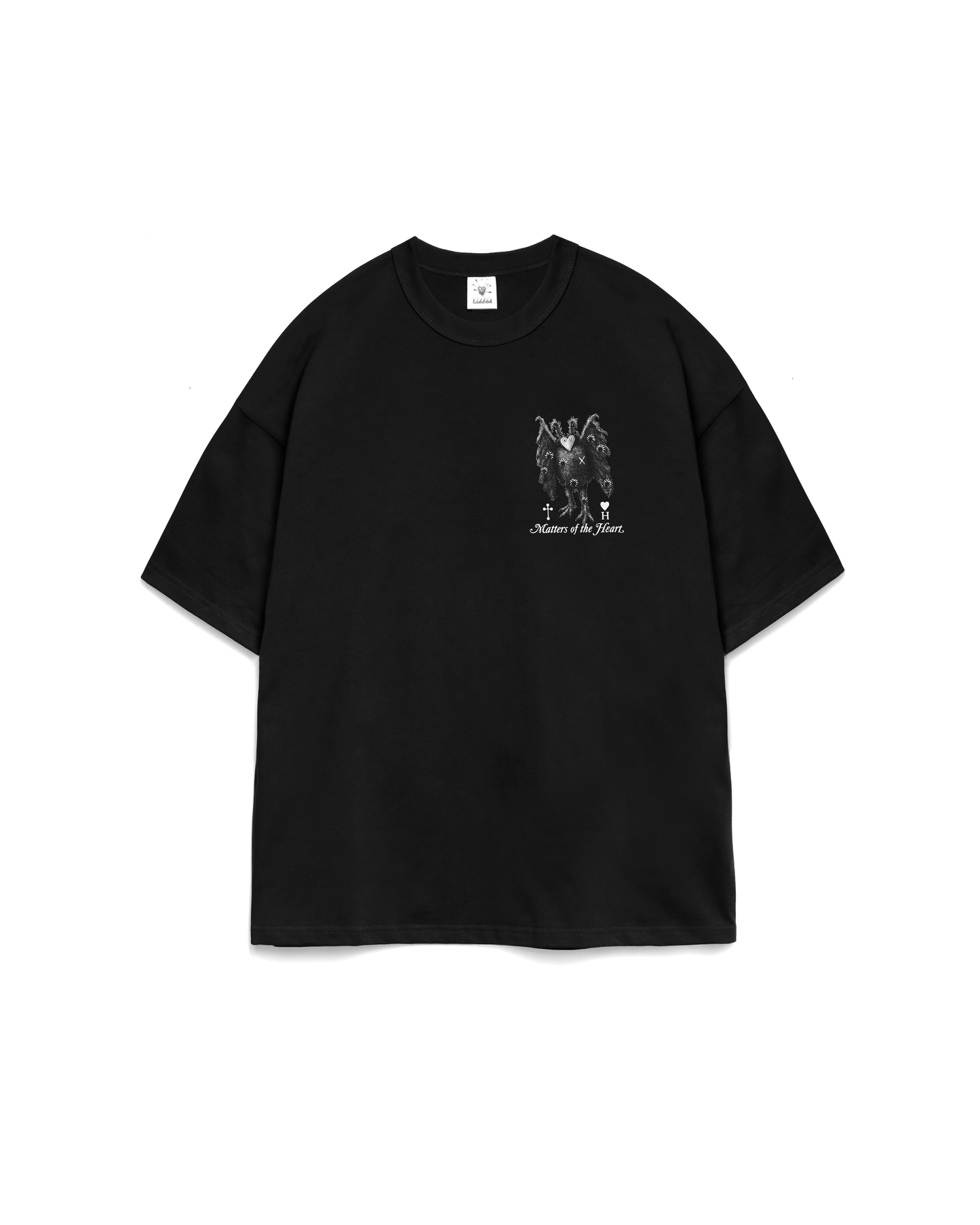 FERNWOOD x M.O.T.H T-SHIRT [BLACK]