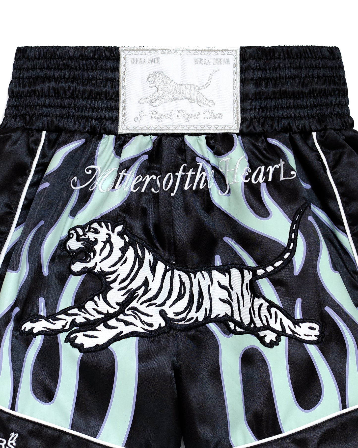 S+RANK F.C MUAY THAI SHORT [MALEFICENT]