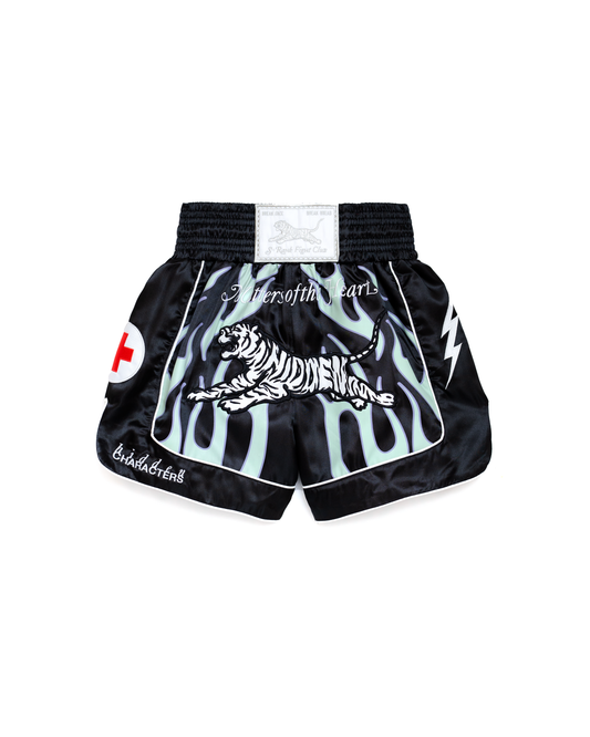 S+RANK F.C MUAY THAI SHORT [MALEFICENT]